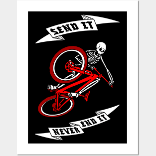 Send It, Never End It Posters and Art